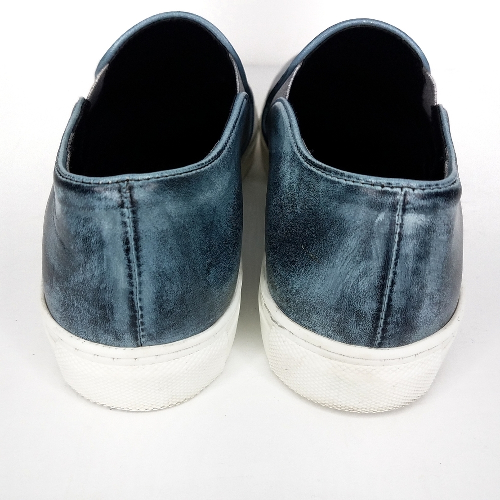 Diba True Pick A Daisy Leather Blue Slide 9us - Picture 6 of 7